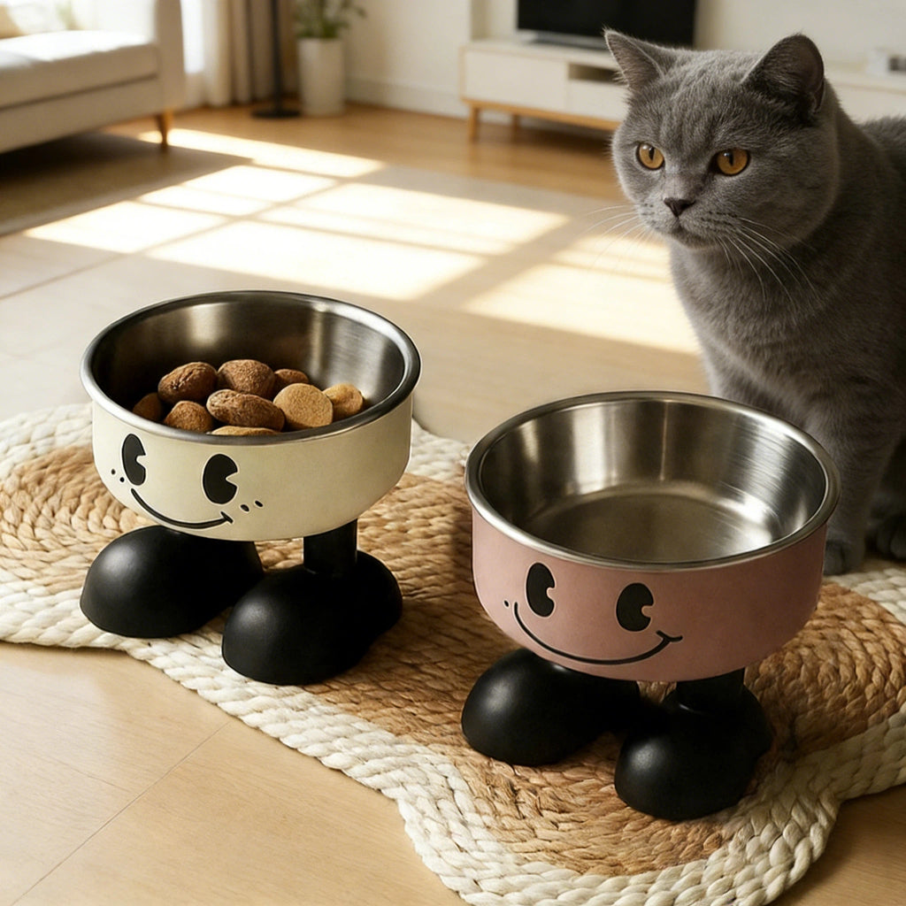 Barkmow Ciotola per Cibo e Acqua per Cani e Gatti – Design Smontabile Antiribaltamento, Ciotola Colorata per Cuccioli e Animali Domestici